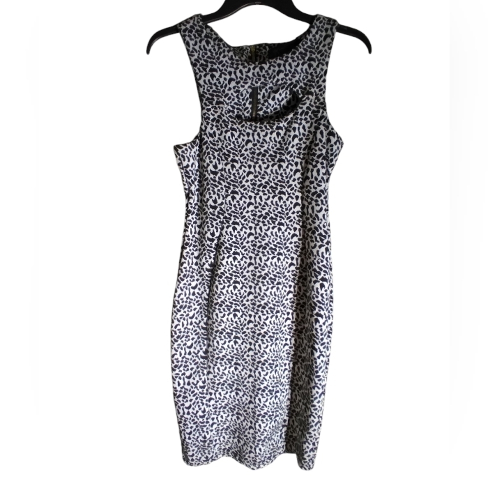 Kardasian Kollection animal print sleeveless dress